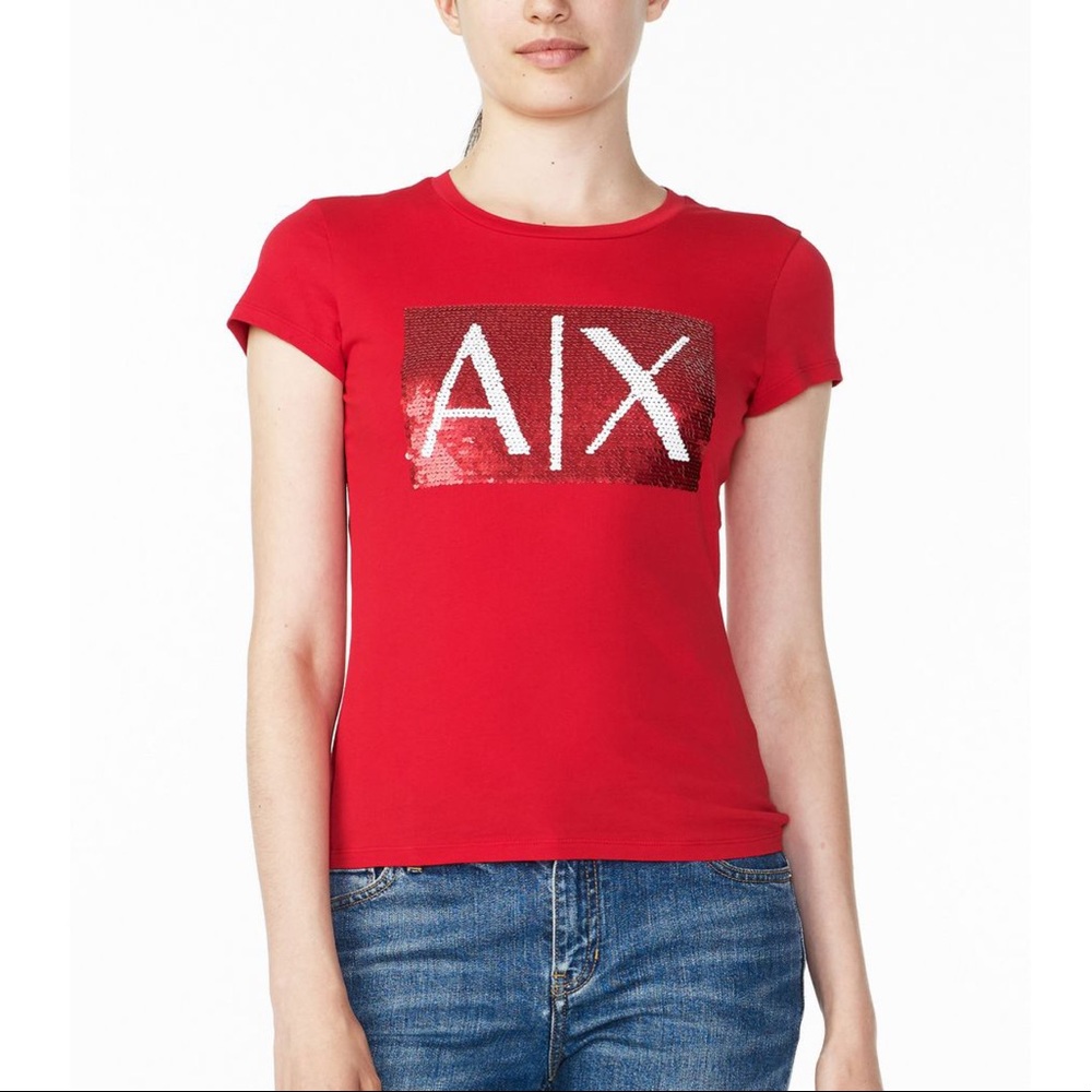 NEW Armani Sequin Tee